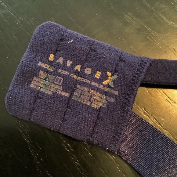 Savage x Fenty Neon Navy Chic Balconette Bra 34DDD - Picture 9 of 9